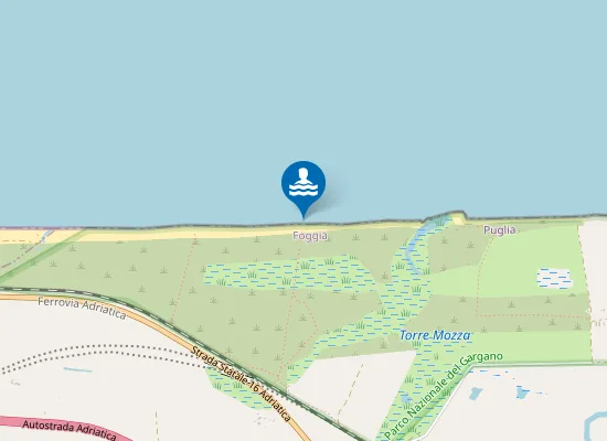 Map of TORRE MOZZA (LOC LE MARINELLE)
