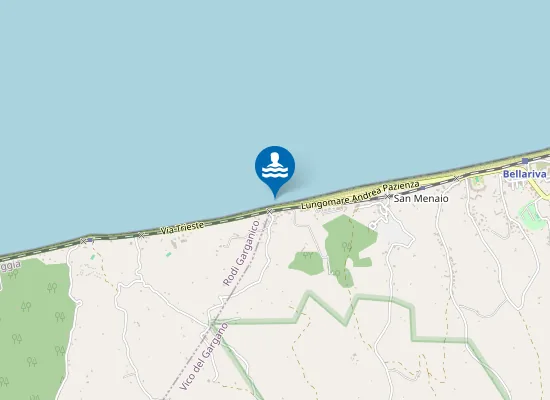 Map of LOC PIETRA NERA (30 MT. DESTRA CANALE)