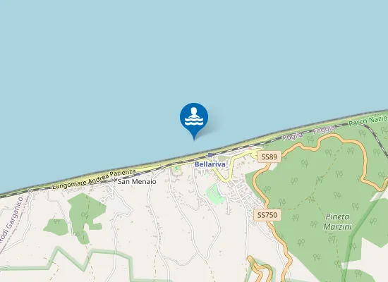 Map of LIDO VENEZIA S. MENAIO