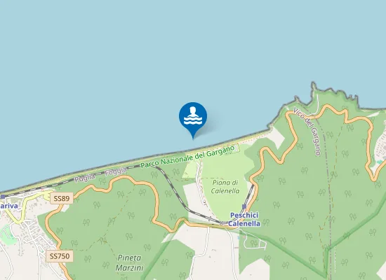 Map of LOC.CALENELLA - VICO