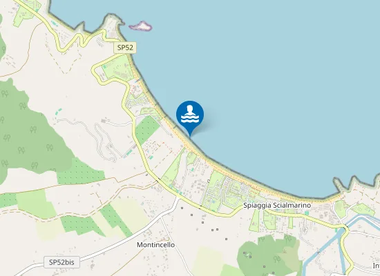 Map of CANALE SCIALMARINO