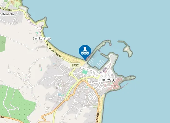 Map of SPIAGGIA S. LORENZO