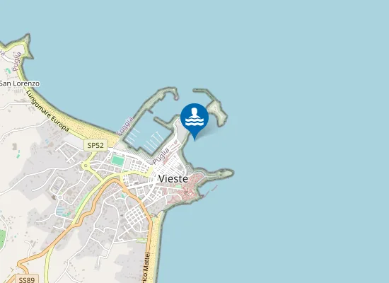 Map of MARINA PICCOLA A SINISTRA