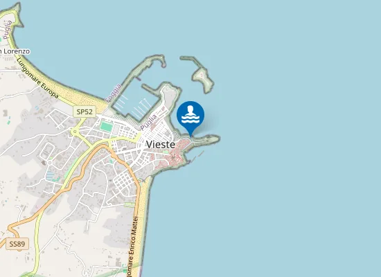 Map of MARINA PICCOLA A DESTRA