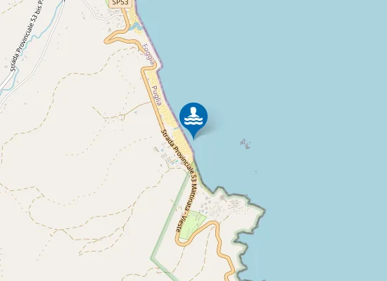 Map of HOTEL GARGANO - CANALE PORTONUOVO