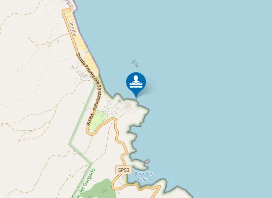 Map of CAN.SC.VILLAGGIO GATTARELLA 200 MT DX