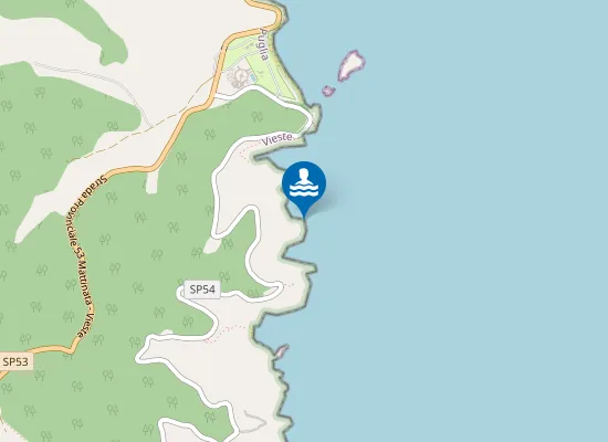 Map of TRA T.RE AGLIO E T.RE PORTOGRECO