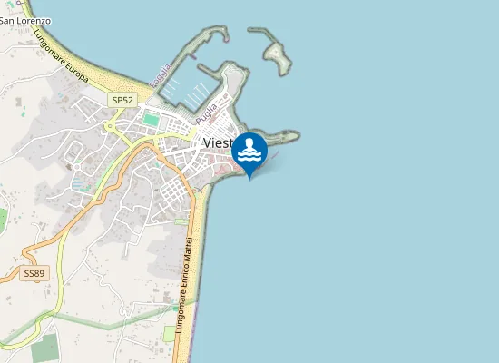 Map of 300 M. SX DEL PTO 163 VERSO IL PTO. 042