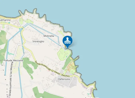 Map of CAN. MOLINELLA-CORR.FOCE- LOC. MOLINELLA