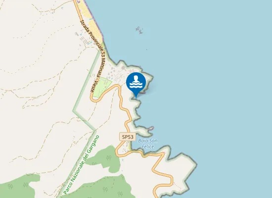 Map of 3 CANALE - 30 M. SX DELLA FOCE