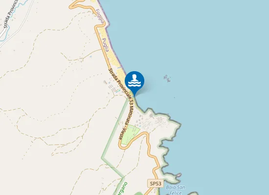 Map of CANALE PORTO NUOVO- CORR. FOCE