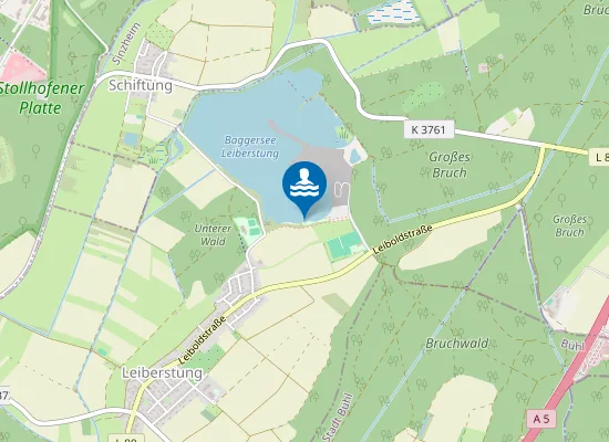 Map of SINZHEIM LEIBERSTUNG