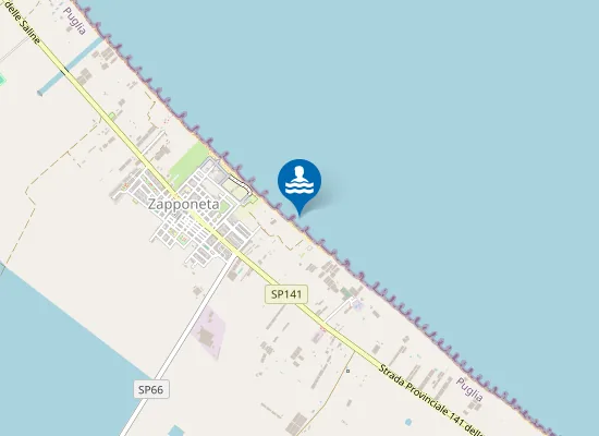 Map of LIDO LA CARAVELLA