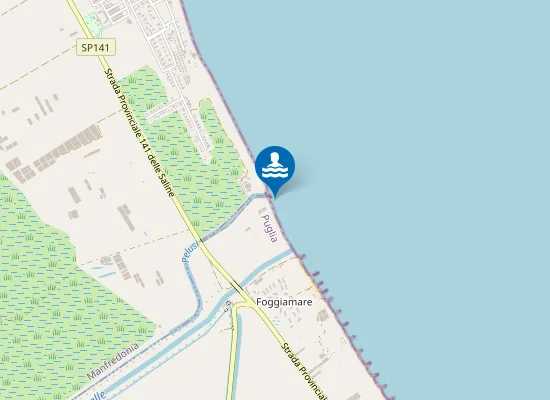 Map of CANALE PELUSO 30 MT DX