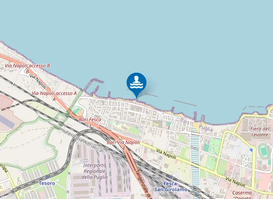 Map of DOPO LIDO PISANI (100 M SUD)