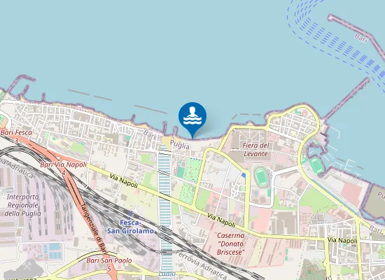 Map of LIDO S FRANCESCO