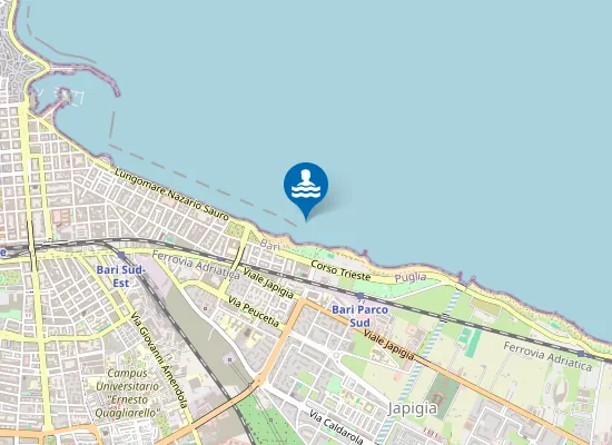 Map of DI FRONTE RISTORANTE EX EL CID