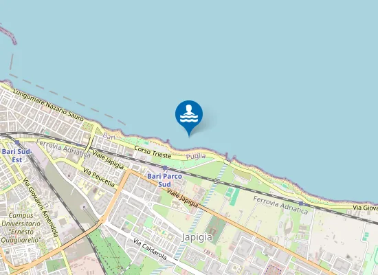 Map of DI FRONTE DEMOLIZIONE AUTO (100 MT.SUD)