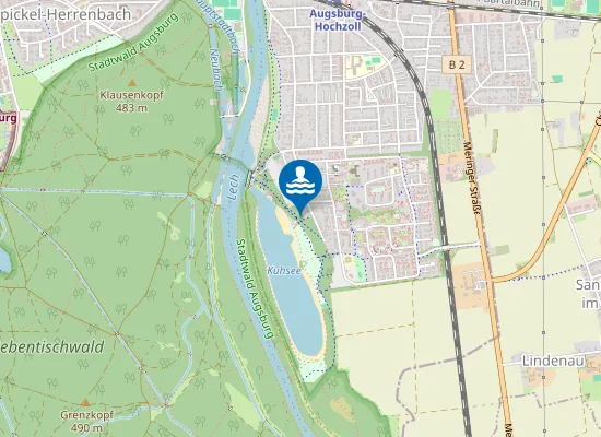 Map of KUHSEE AUGSBURG