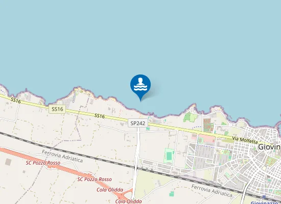 Map of STABILIMENTO BALNEARE NAUTILUS POLARIS