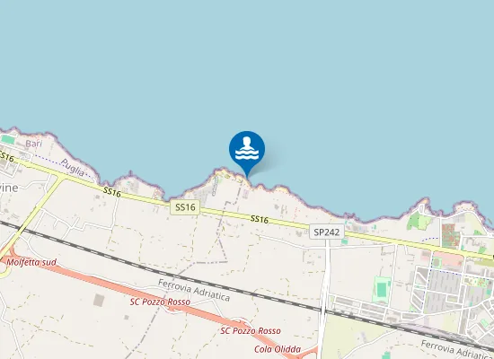 Map of TORRE GAVETONE - RISTORANTE LA PERLA