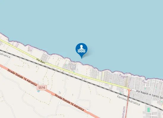 Map of HOTEL RIVA DEL SOLE