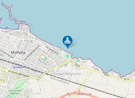 Map of LIDO PARK CLAB - CAMPO SPORTIVO