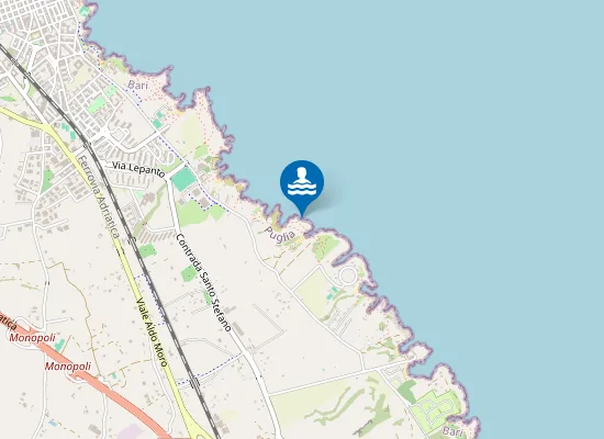 Map of PORTO MARZANO