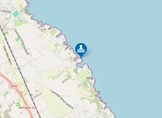 Map of CASTELLO S STEFANO