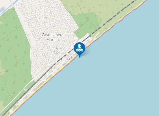 Map of STABILIMENTO CLUB ALBATROS