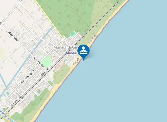 Map of STAB. PERLA DELLO IONIO-LA PAGODA-CESENA