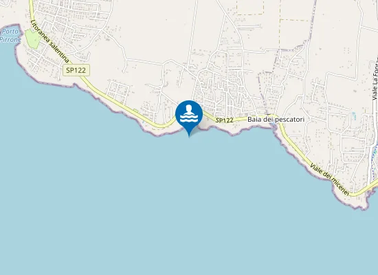 Map of STABILIMENTO BAIA D'ARGENTO