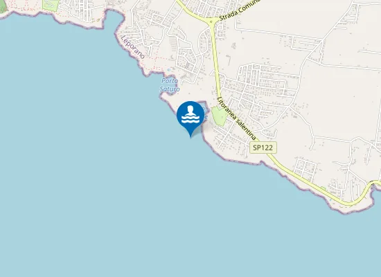 Map of CAMPING PORTO PIRRONE