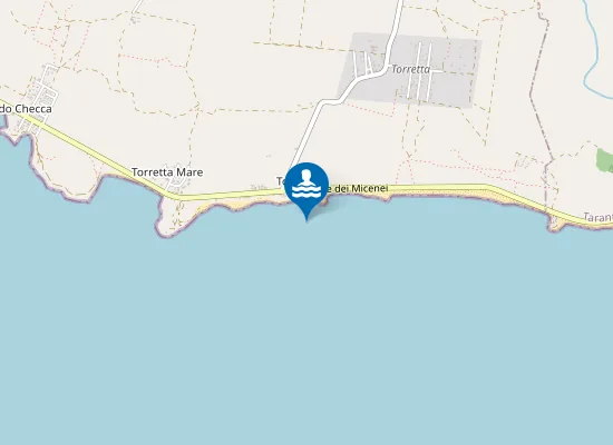 Map of STABILIMENTO ONDA BLU LIDO