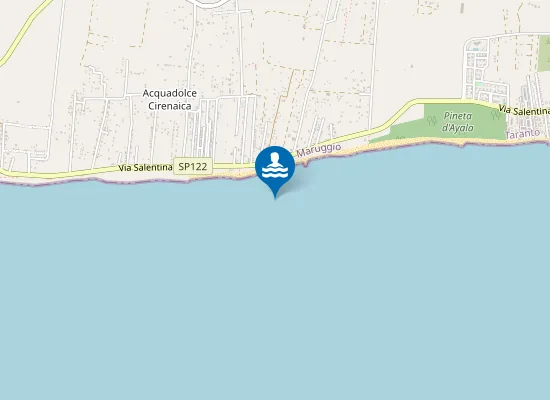 Map of POSTO VECCHIO-ZONA 'PIRI PIRI'