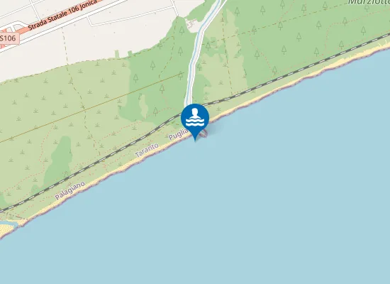 Map of FOCE FIUME LENNE