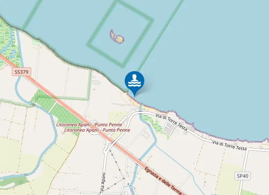 Map of APANI LIDO S VINCENZO