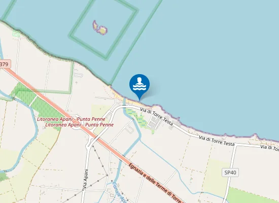 Map of APANI LIDO AZZURRO