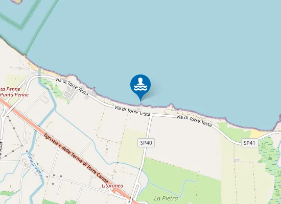 Map of APANI LIDO S LUCIA