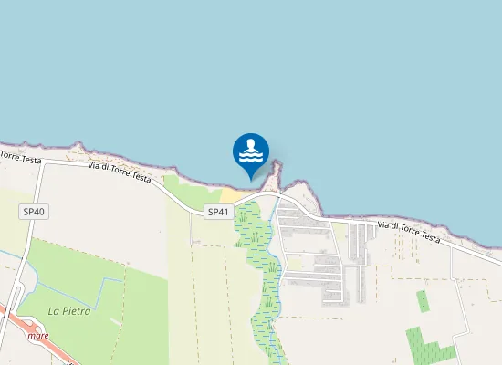 Map of GIANCOLA LIDO AMMIN.NE PROVINCIALE