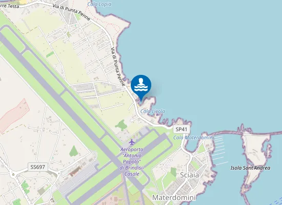 Map of MATERDOMINI SPIAG. LIBERA PRIMA DEI CC.