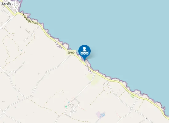 Map of SCARICO IMARFA 200. SUD