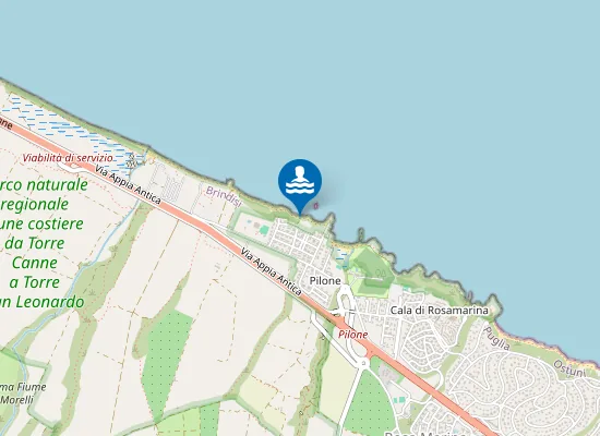 Map of TORRE S LEONARDO DOPPIO CANCELLO