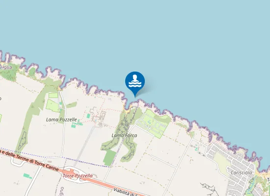 Map of LAMAFORCA CALA A SINISTRA