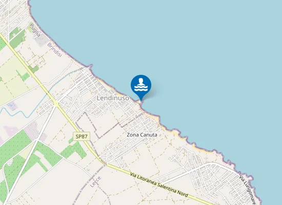 Map of LENDINUSO LOCALITA CANUTA