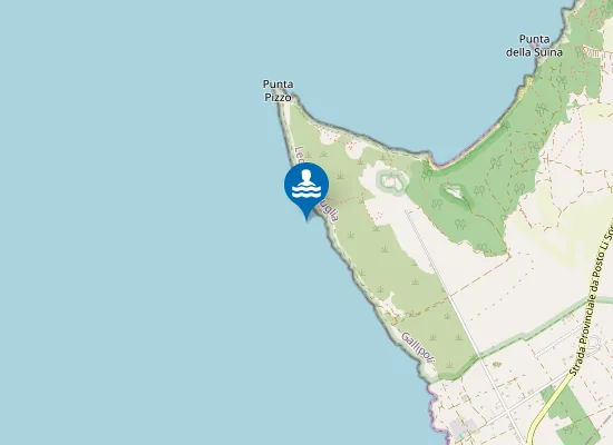 Map of MASSERIA DEL PIZZO