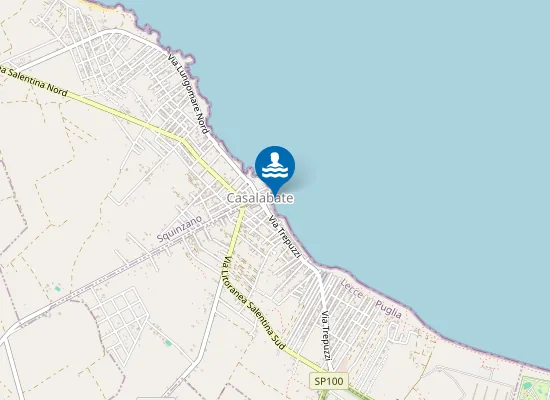 Map of CASALABATE,SPIAGGIA