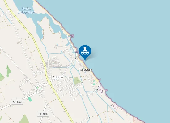 Map of FRIGOLE-CAMPEGGIO PINIMAR