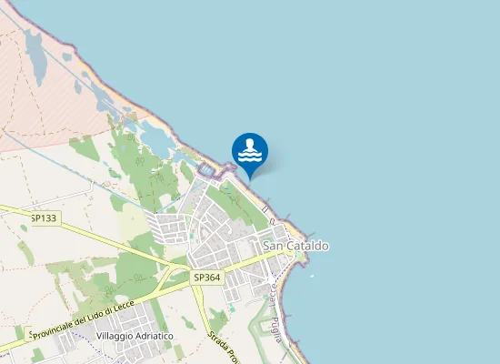 Map of 300 MT SUD DARSENA