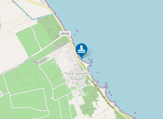 Map of TORRE SPECCHIA RUGGERI